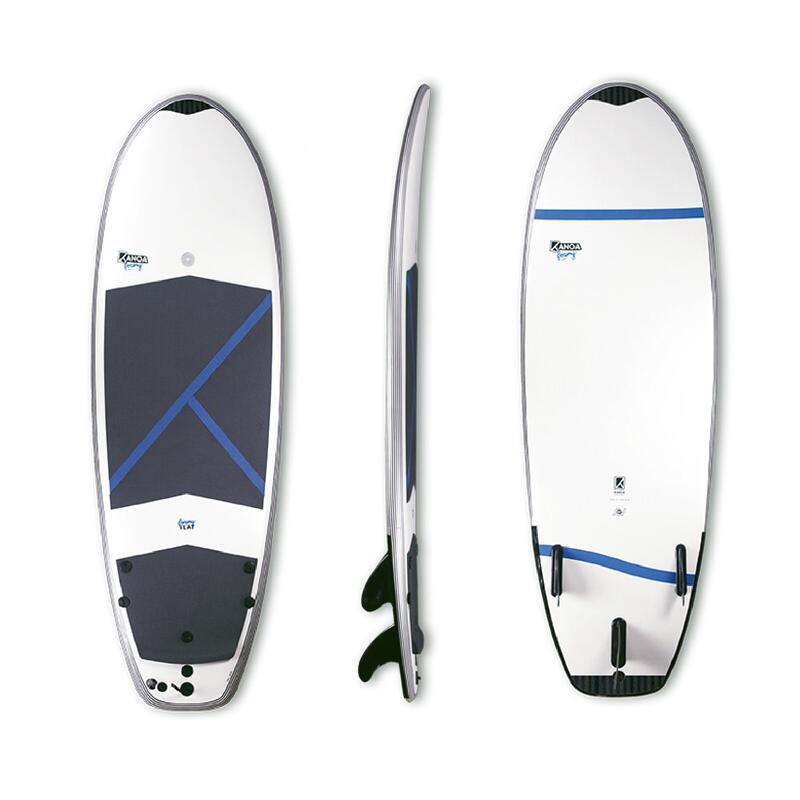 Foamy FLAT 5’6 EVA - het ideale board voor alle beginners in het riviersurfen