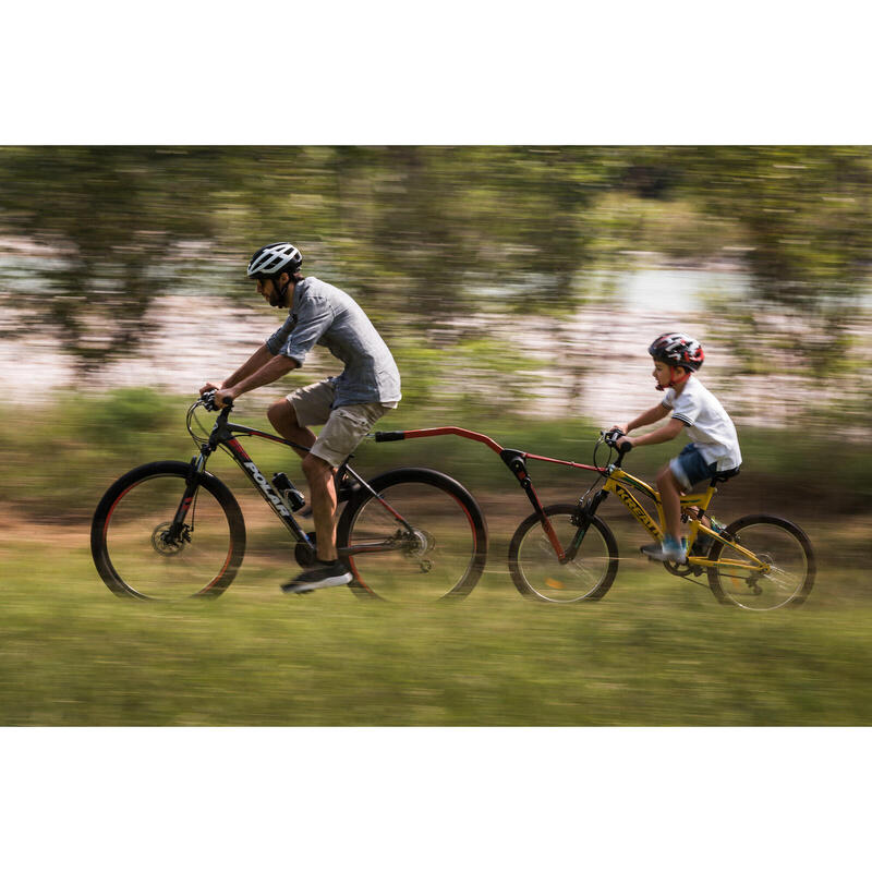 Peruzzo Trail Angel - sistem de atașare bicicletă copil, roșu