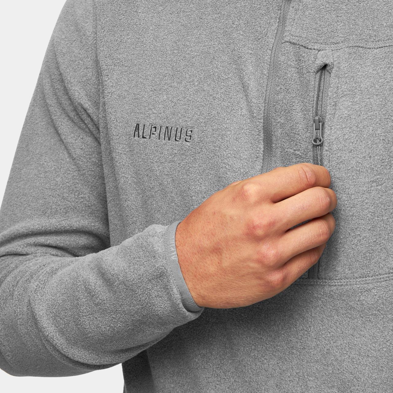 Veste polaire de randonnée Alpinus Kerkis - Homme 1/3 zip 5/5