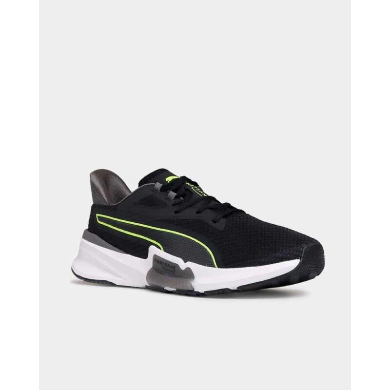 Zapatillas Running Hombre Puma PWR Frame TR Negro Transpirable