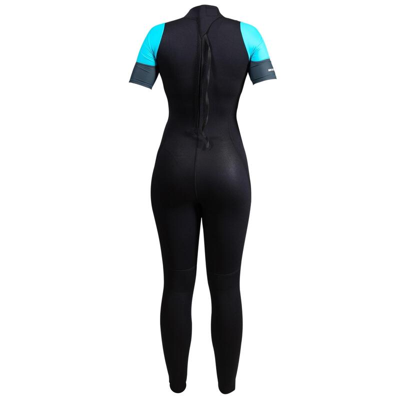 Perth Wetsuit voor Sup Surf - 3mm Premium Neopreen met Lycra mouwen - Dames