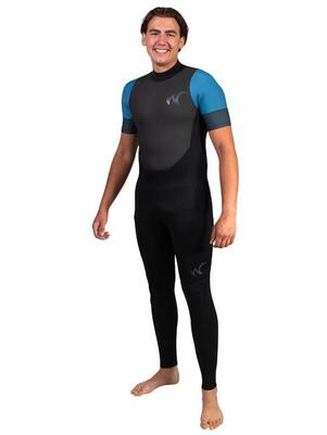 Canberra wetsuit voor sup surf - 3mm premium neopreen met lycra mouwen - heren