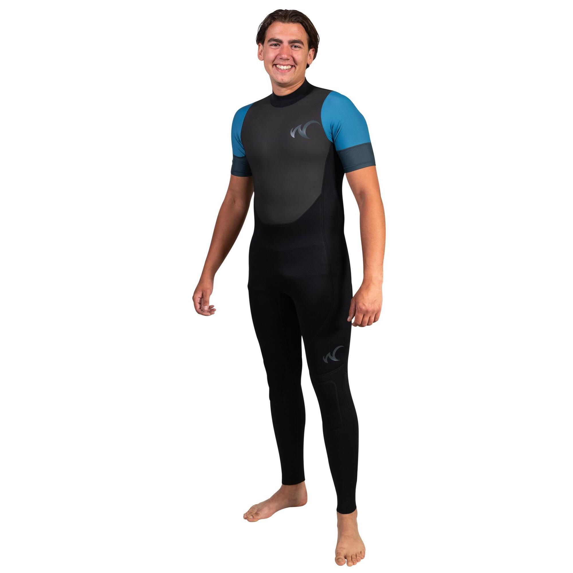 Watrflag - Canberra Homme Manches Courtes - Combinaison 3 Mm - Néoprène Premium - Combinaison De Surf - Noir - 40 M - Decathlon