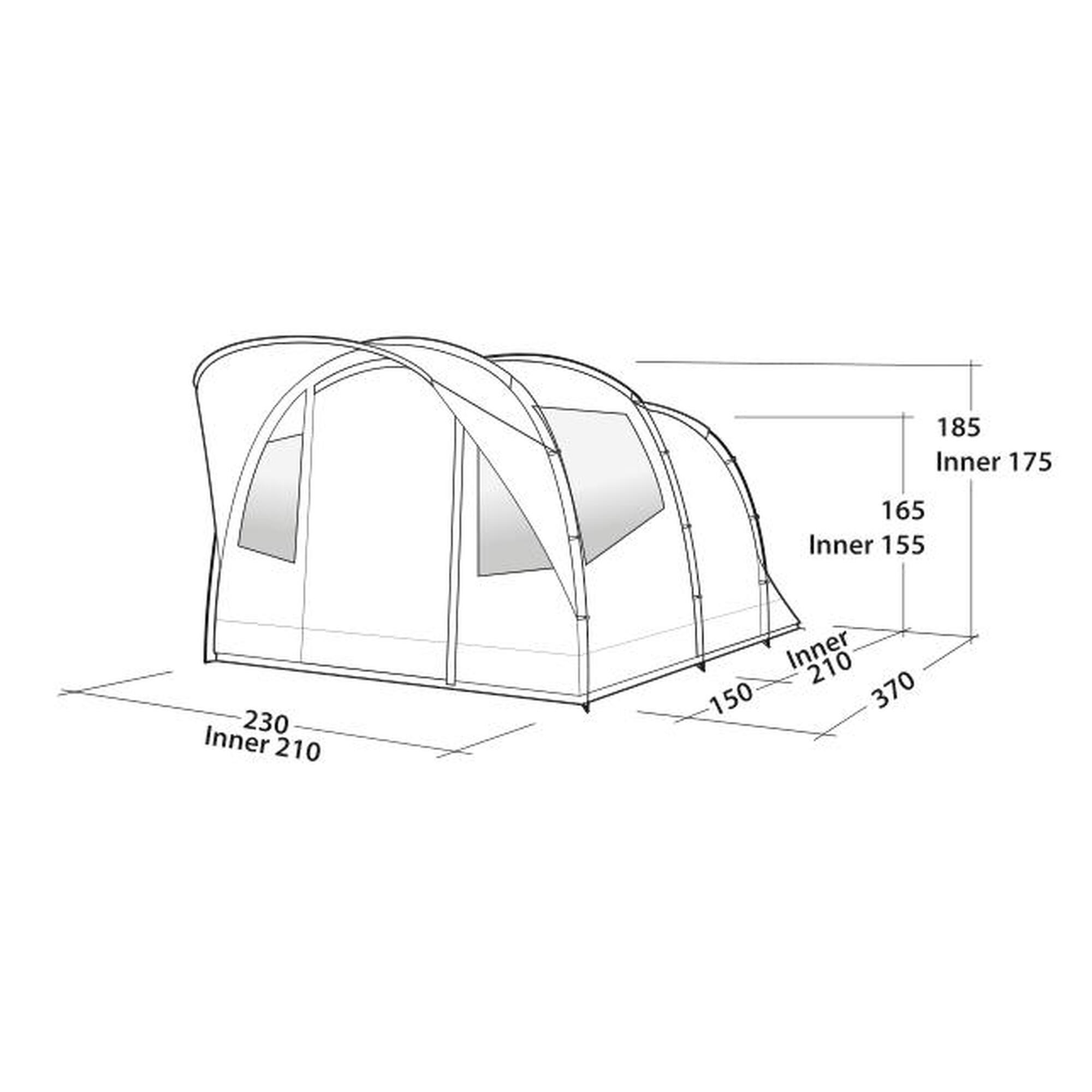 Tente Edendale 400