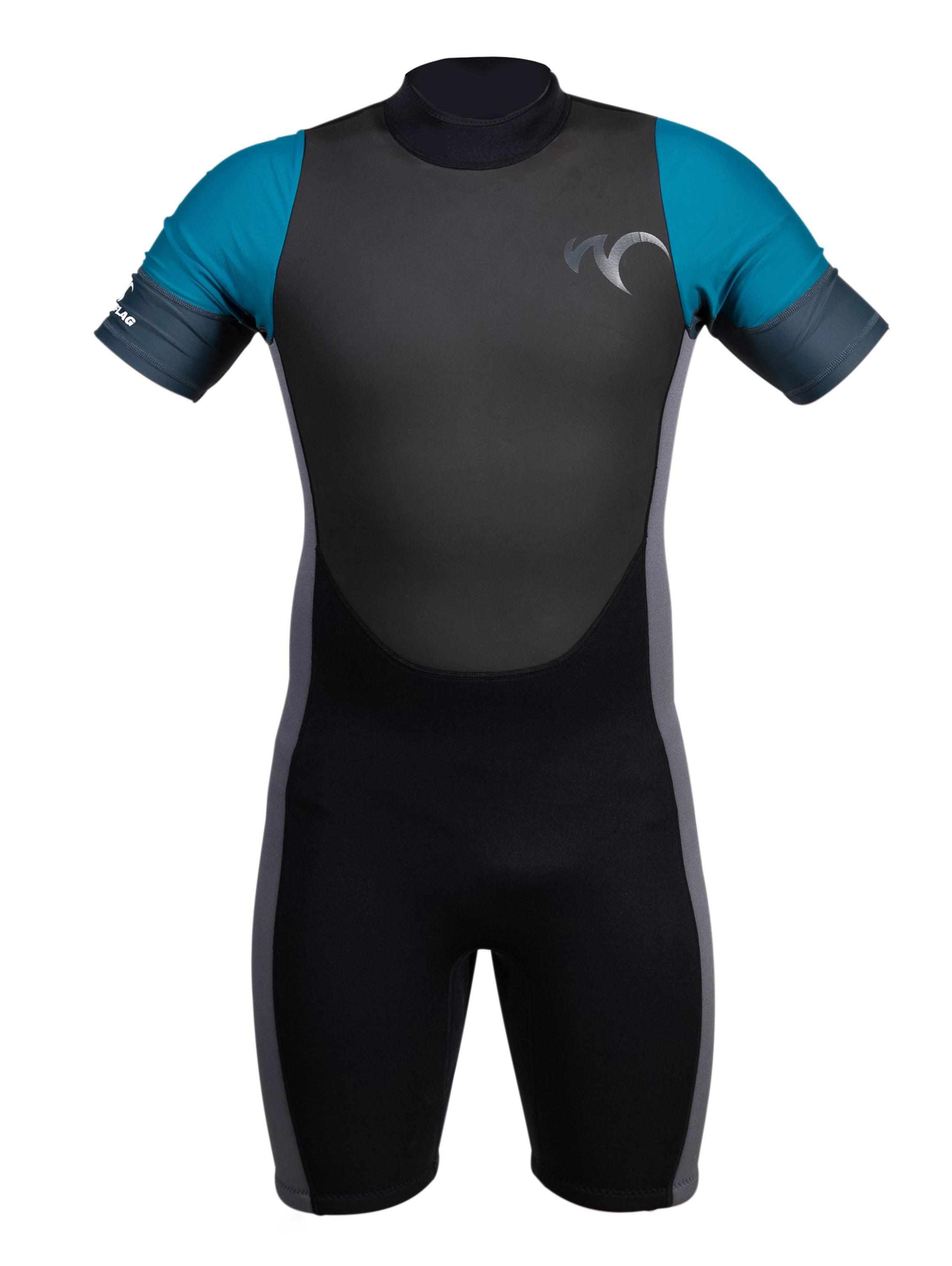 Queenstown Shorty Homme - Néoprène 3mm avec manches en Lycra 6/7