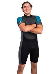 Queenstown Shorty Homme - Néoprène 3mm avec manches en Lycra