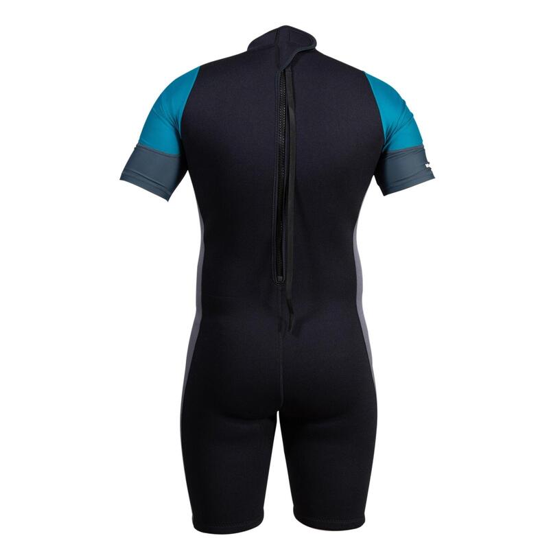 Queenstown Shorty Men - Neopreno de 3 mm com mangas em Lycra