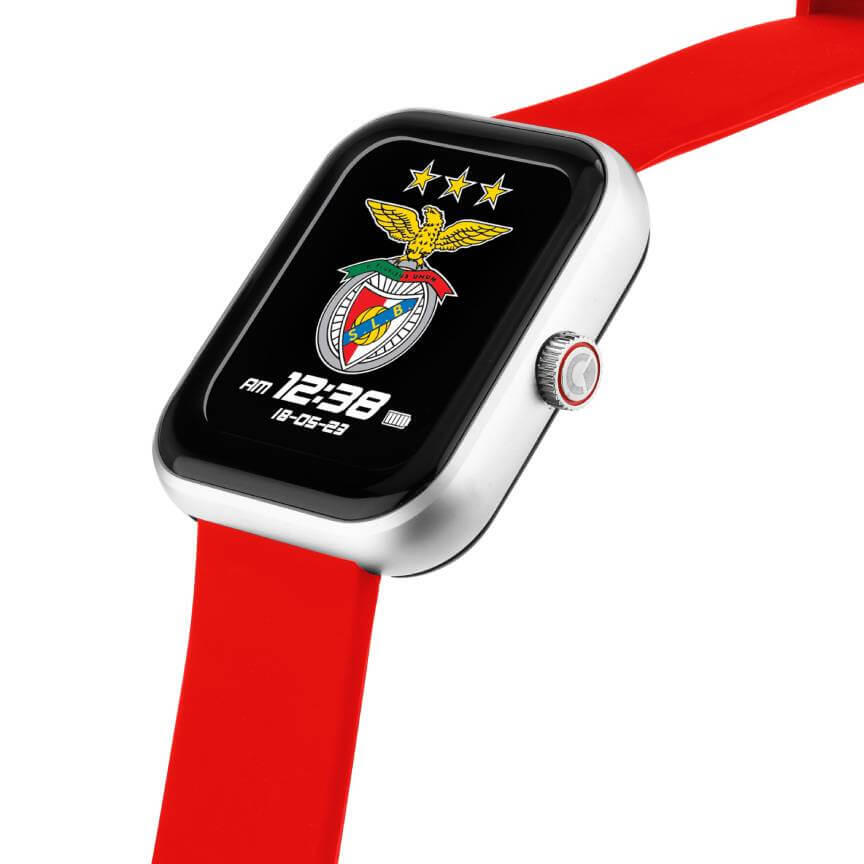 Smartwatch Vermelho Benfica 2/4
