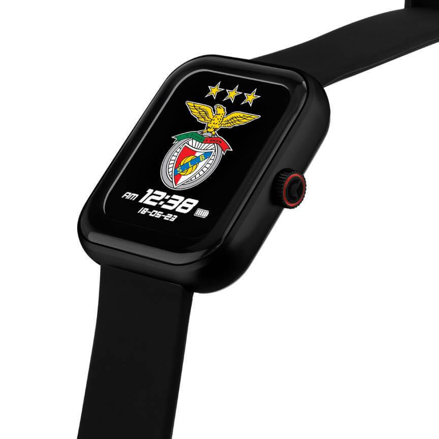 Smartwatch Preto Benfica 2/4
