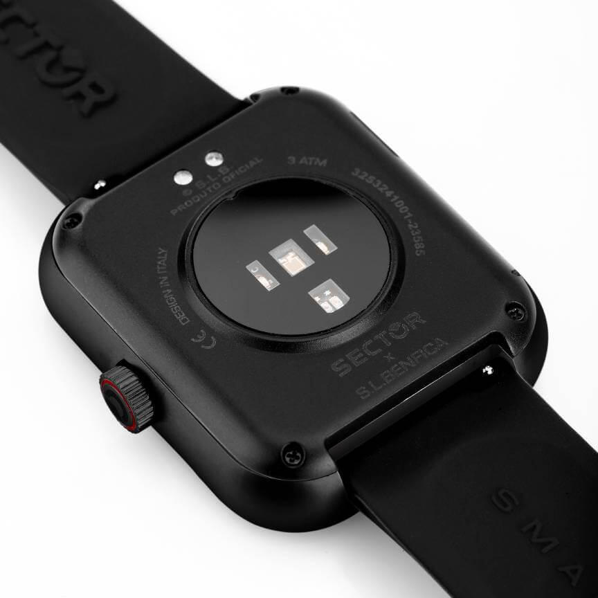 Smartwatch Preto Benfica 3/4
