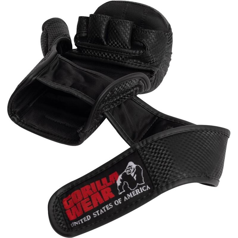 Ely MMA Sparring Gloves - Black/White - L/XL