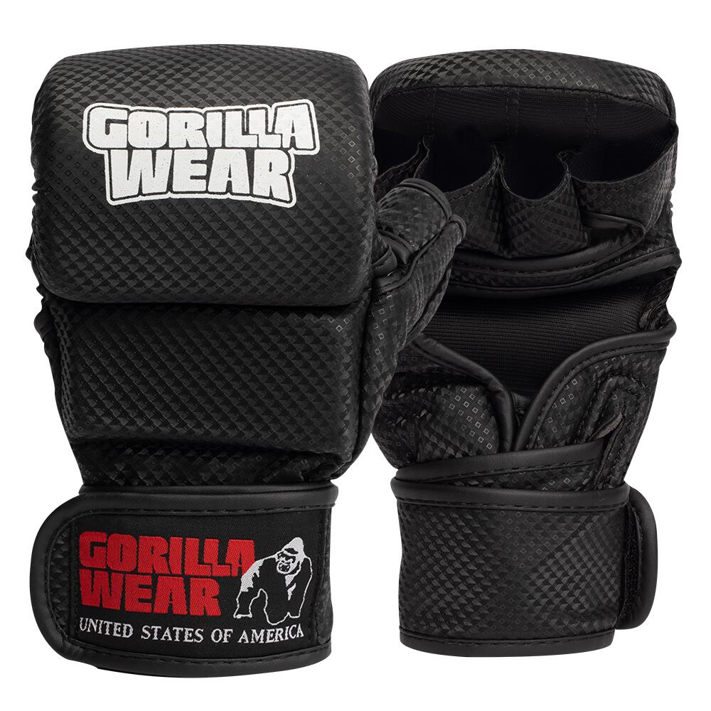 Gorilla Wear - Ely Gants D'Entraînement Mma - Noir/blanc - Mitaines De Combat - Blanc|noir - 44 L - Decathlon