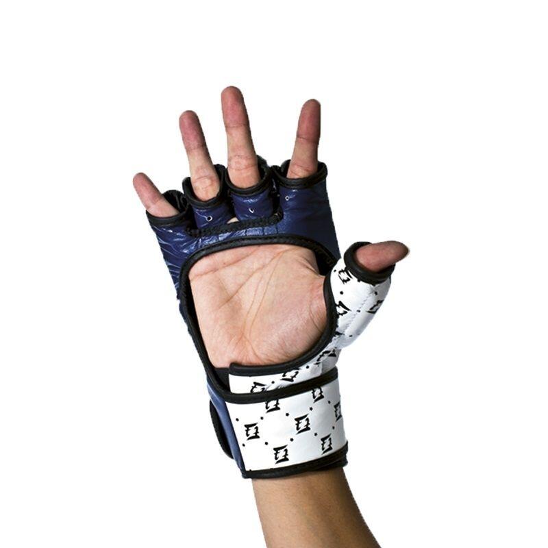Gants Fairtex Super Sparring - Cuir - Blanc/Noir 2/4