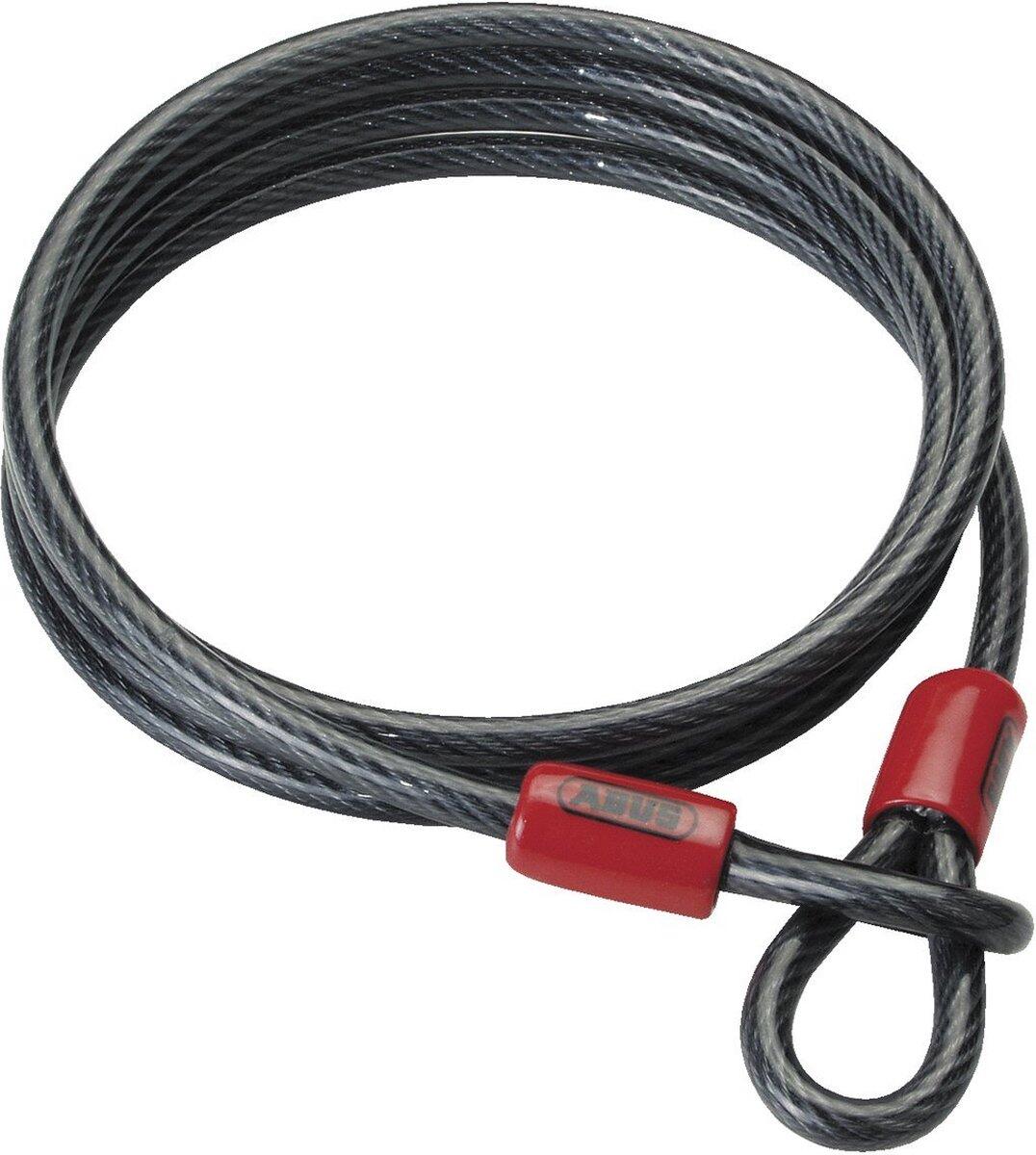 Abus Cobra 10 200 - Fuerte candado de cable de 2m, negro 2/4