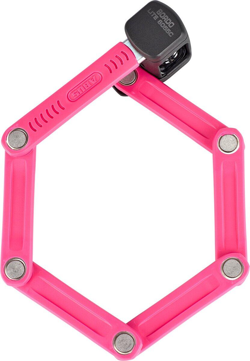 ABUS Bordo Combo Lite Mini 6055C 60 Verrou de vélo pliant rose 3/7