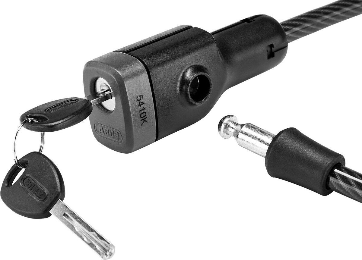 Abus câble antivol Primo 5410K L 85 cm D 10 mm noir SCMU 2/4