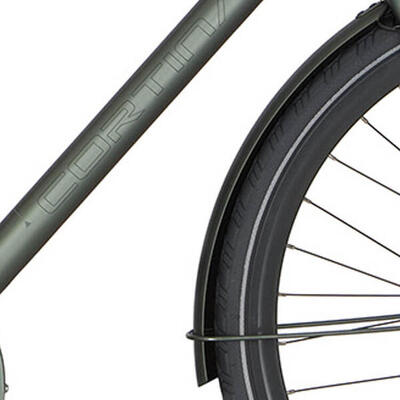 Cortina spatbord 28 speed matt titanic green