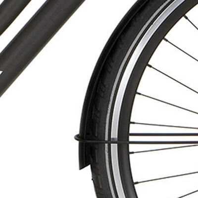 Cortina spatbord speed 3 voor 28 inch fietsen - jet black matt