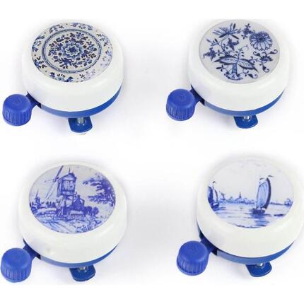 Widek Delftsblauw Bel - Elegante stalen bel in vier kleuren