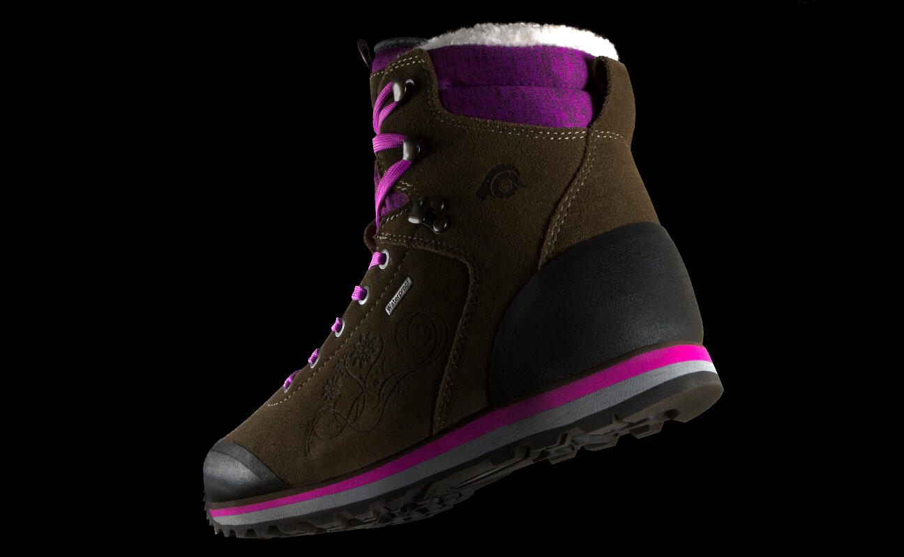 GUGGEN Mountain HPM59 Stivali da trekking in lana Scarpe invernali Donna inverno 2/7
