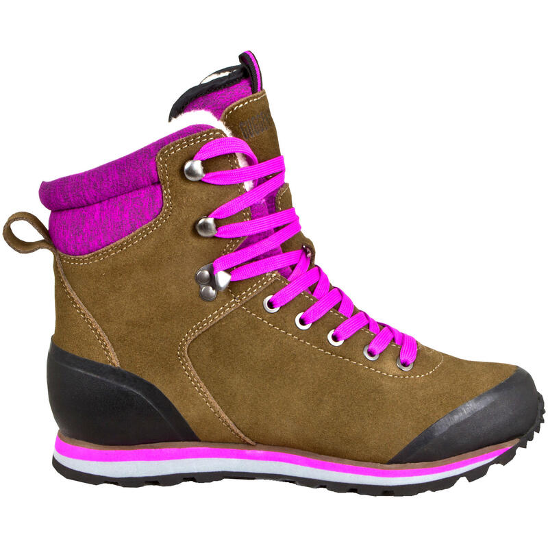 Chaussures de trekking et de randonnée femme HPM59 doublées de laine