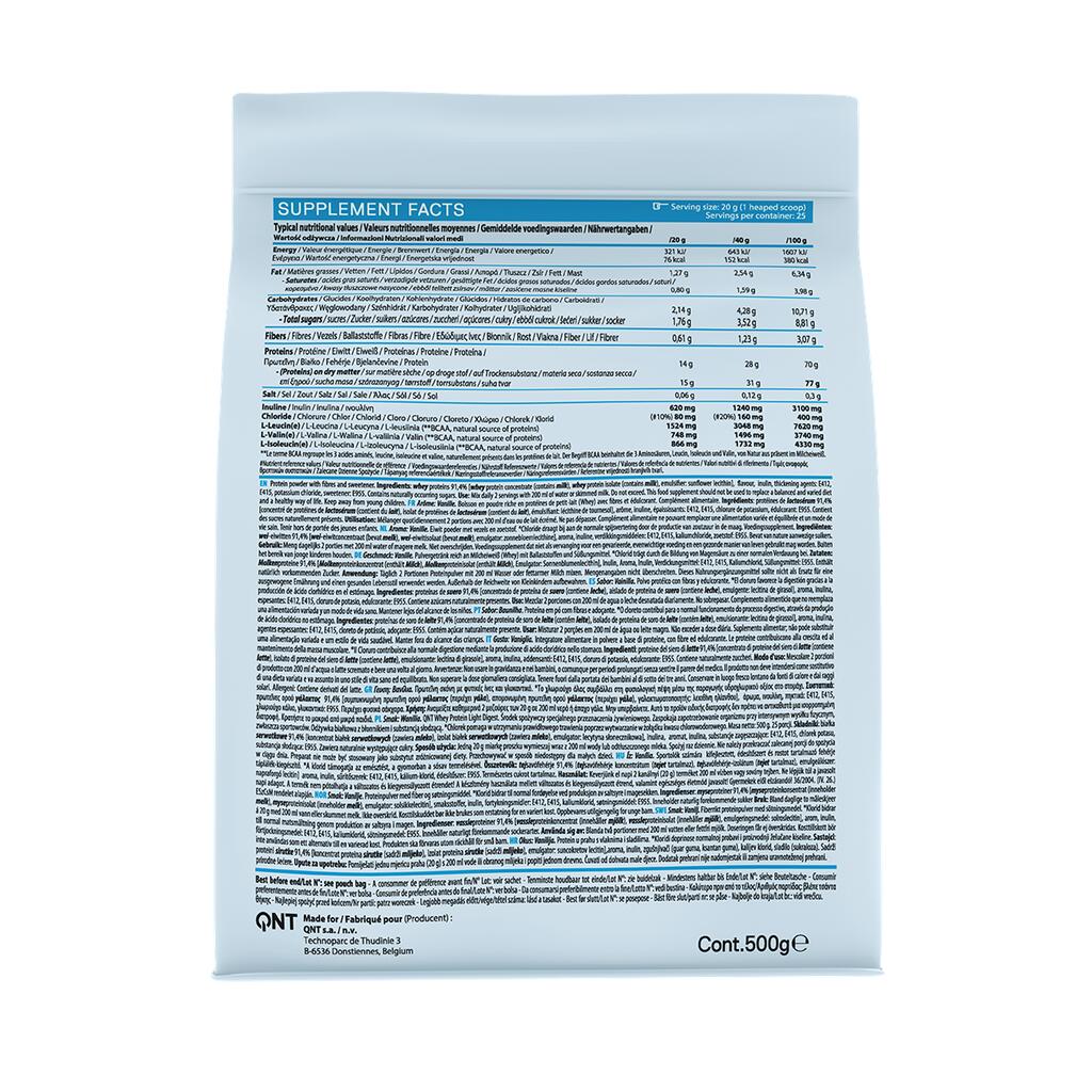 LIGHT DIGEST WHEY PROTEIN - Vanilla - 500 g 2/4