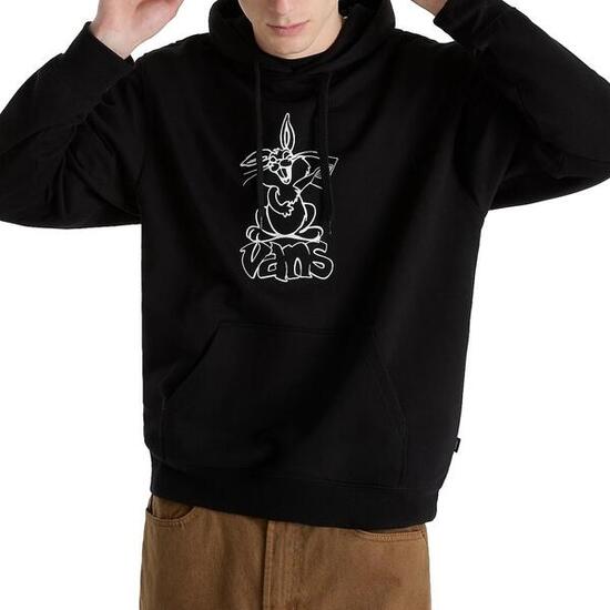 Sudaderas Hombre Vans Sudaderas Hombre Vans Crazy Eddy 66 Loose Po Negro Negro