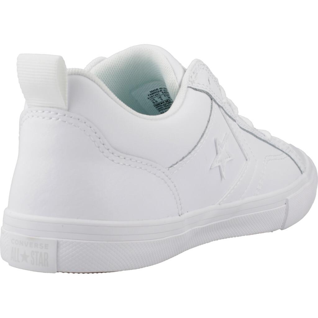Sapatos Converse Pro Blaze Strap Leather para mulher Branco 3/5