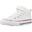 Baskets Converse Modèle Chuck Taylor All Star Malden Street Couleur Blanc