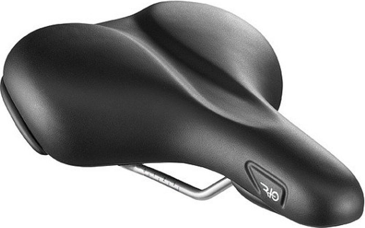 Selle Royal Rio Plus City Fietszadel - Unisex Zadel - Zwart 3/5