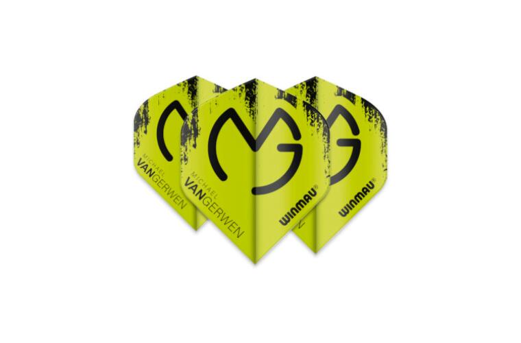 Winmau Dart Flights Mega Standard MvG Michael Van Gerwen 1 x Set WF6900 - 232