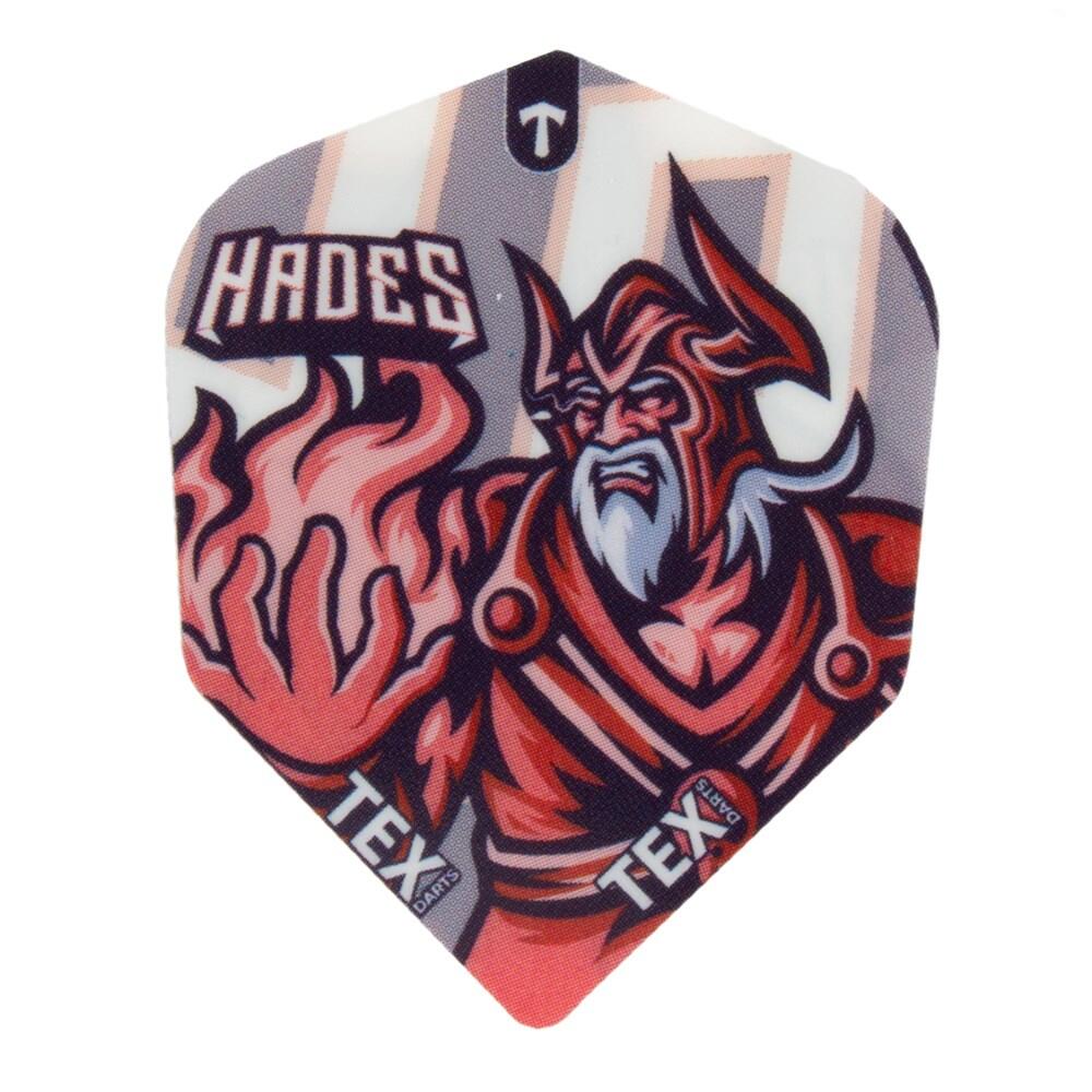 TEX Hades Standard Dartboard Dart Flights Set of 3