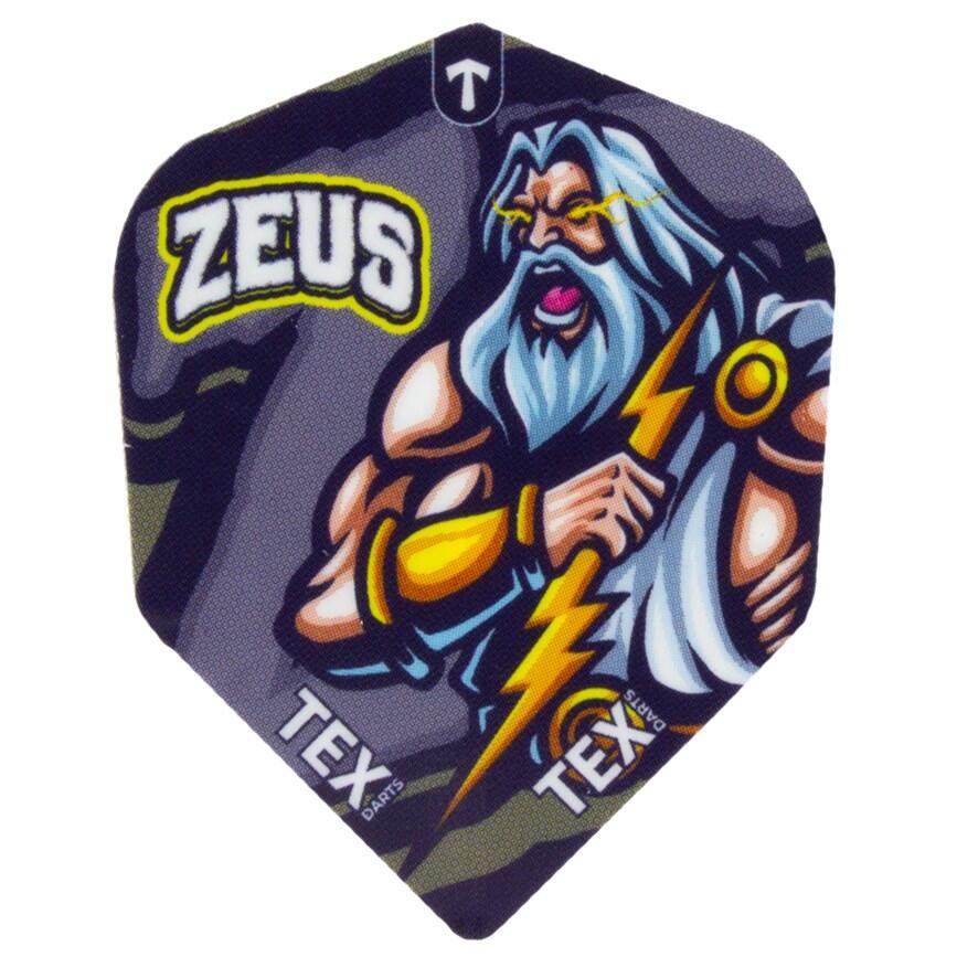 TEX Zeus Standard Dartboard Dart Flights Set of 3