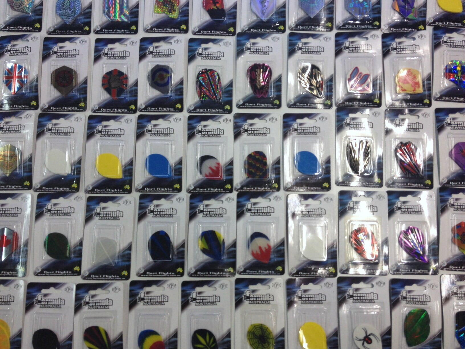 10 x Sets Assorted Dart Board Dart Flights