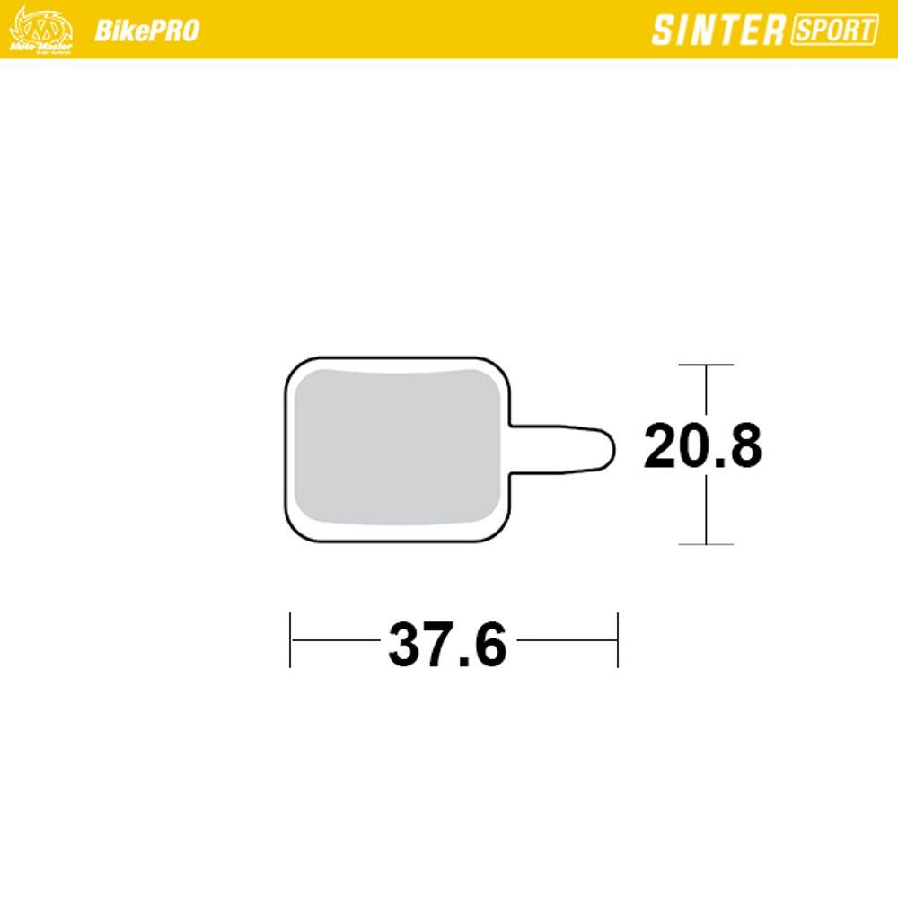 Plaquettes de frein de vélo SinterSport  - Évaluez E-Solex, mécanique 2/4