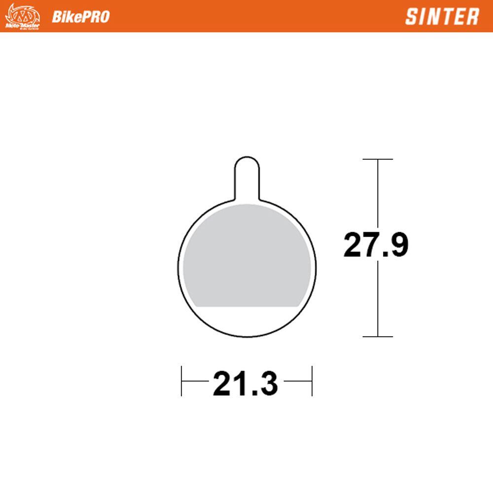 Pastillas de freno Sinter para bicicletas, ideales para bicicletas 2/4