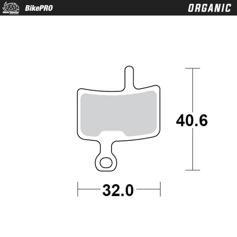 Pastiglie Freno Bici Organic con mescola in resina - Diatech Anchor 2/4