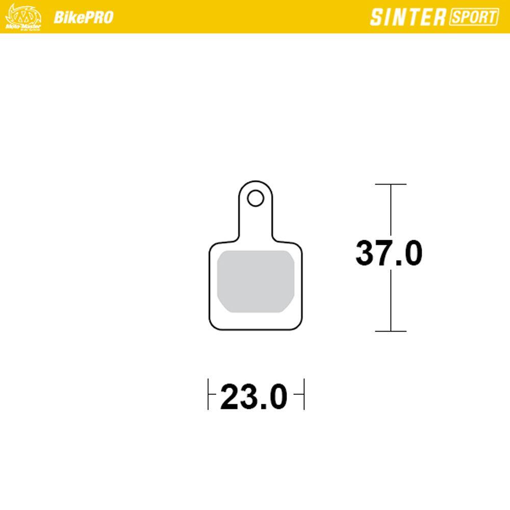 Pastiglie Freno Bici SinterSport ottime sul bagnato - Suntour DB 2/4