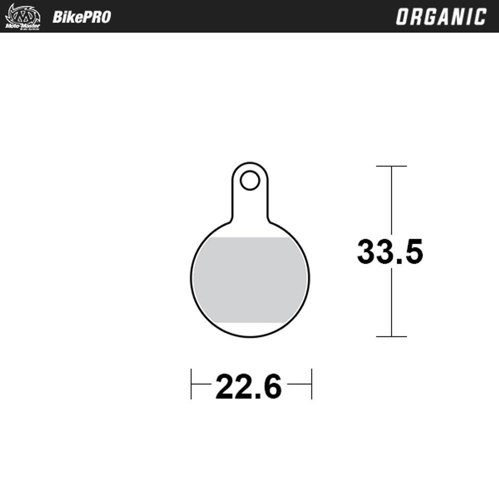 Pastiglie Freno Bici Organic con mescola in resina - Tektro Iox 2/4