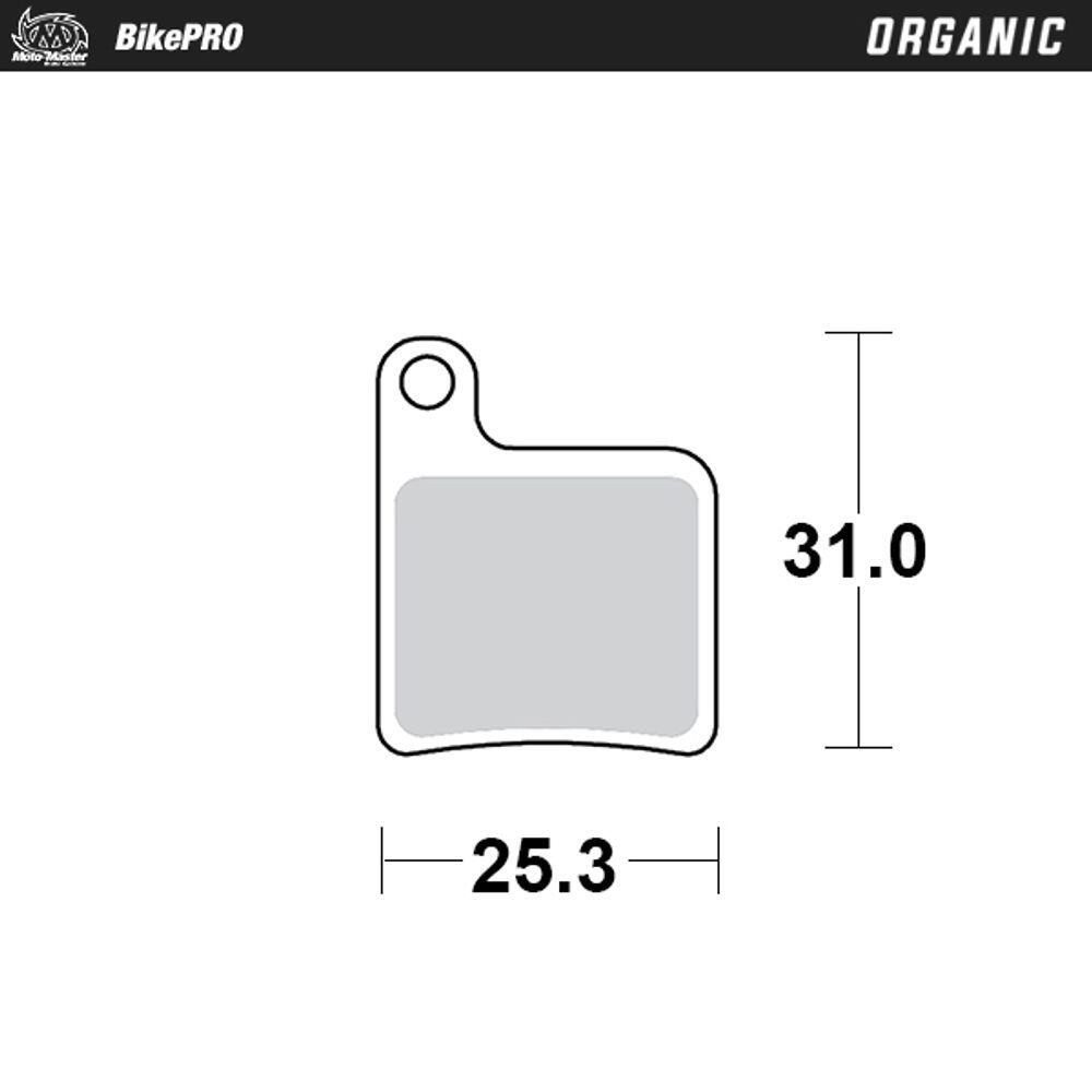 Pastillas de freno para bicicleta Organic con mezcla de resina - Giant MPH 2/4