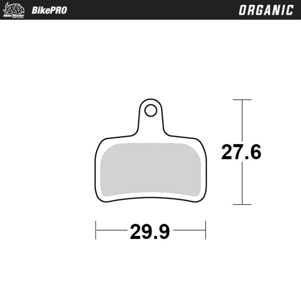 Pastiglie Freno Bici Organic con mescola in resina - Hope Mini 2/4