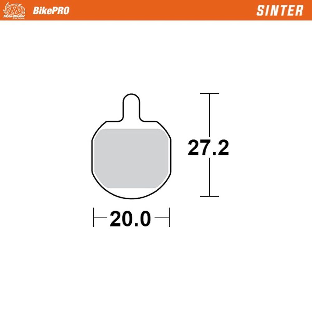Pastillas de freno para bicicletas Sinter - Hayes MX 2/4