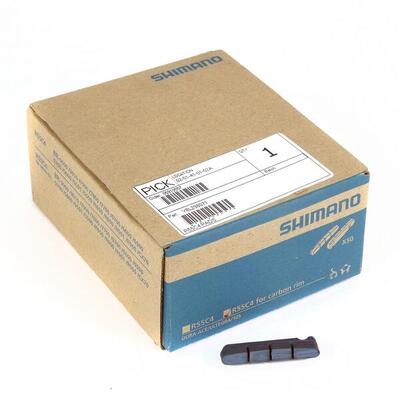 Paar carbon remblokken voor op de weg shimano r55c4 (x50)