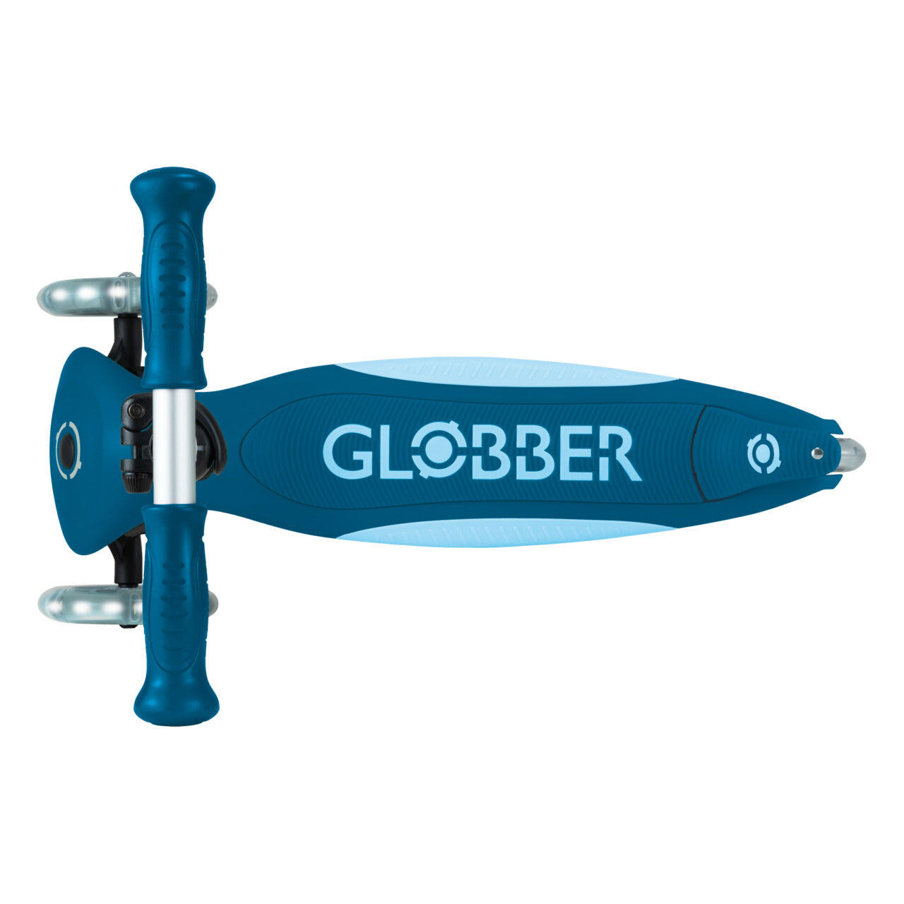 【箱付・未使用】GLOBBER PRIMO foldable lightsブルー Foldable 3-wheel Scooter: PRIMO FOLDABLE LIGHTS – Globber