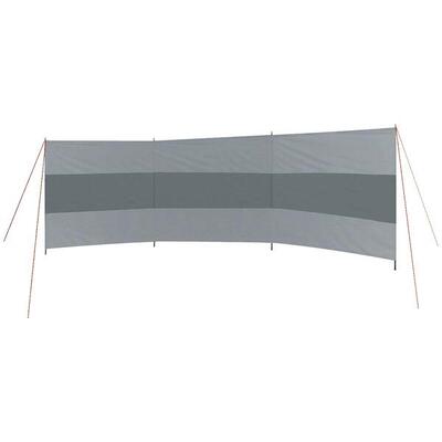 Bo-Camp - Windschutz - Caira Plus - 3-Taschen - 5x1.4 Meter - Mit oberen Balken