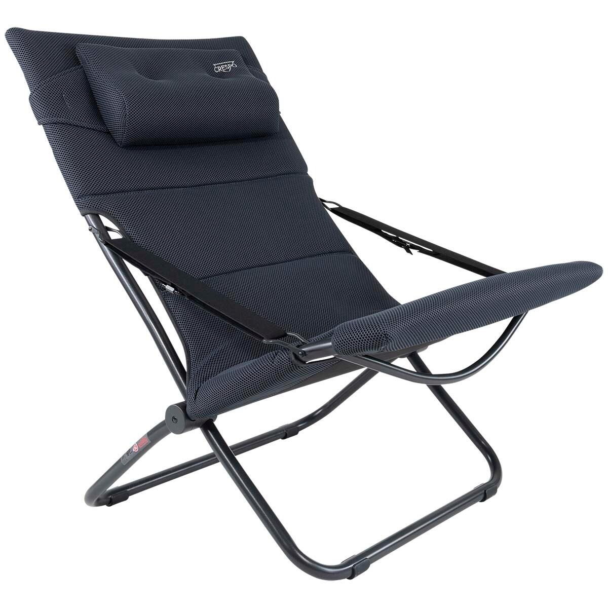 CRESPO Crespo Loungestoel AP/263 Air-Deluxe Grijs