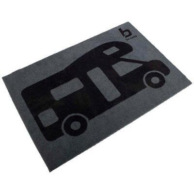 Deurmat - polyamide - print - camper - 40x60 cm