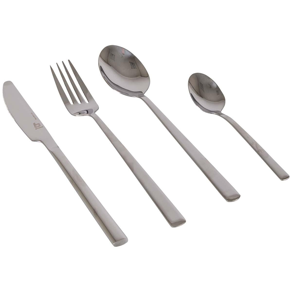 Bestekset RVS 16-Delig 4 Personen Zilver 2/2
