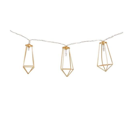 Industrial - Lichtketting - Galvin - 10 Lichten - 5 Lumen - Goud