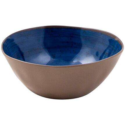 Bo-Camp - Kom - Halo - 4 Stuks - Melamine - Blauw